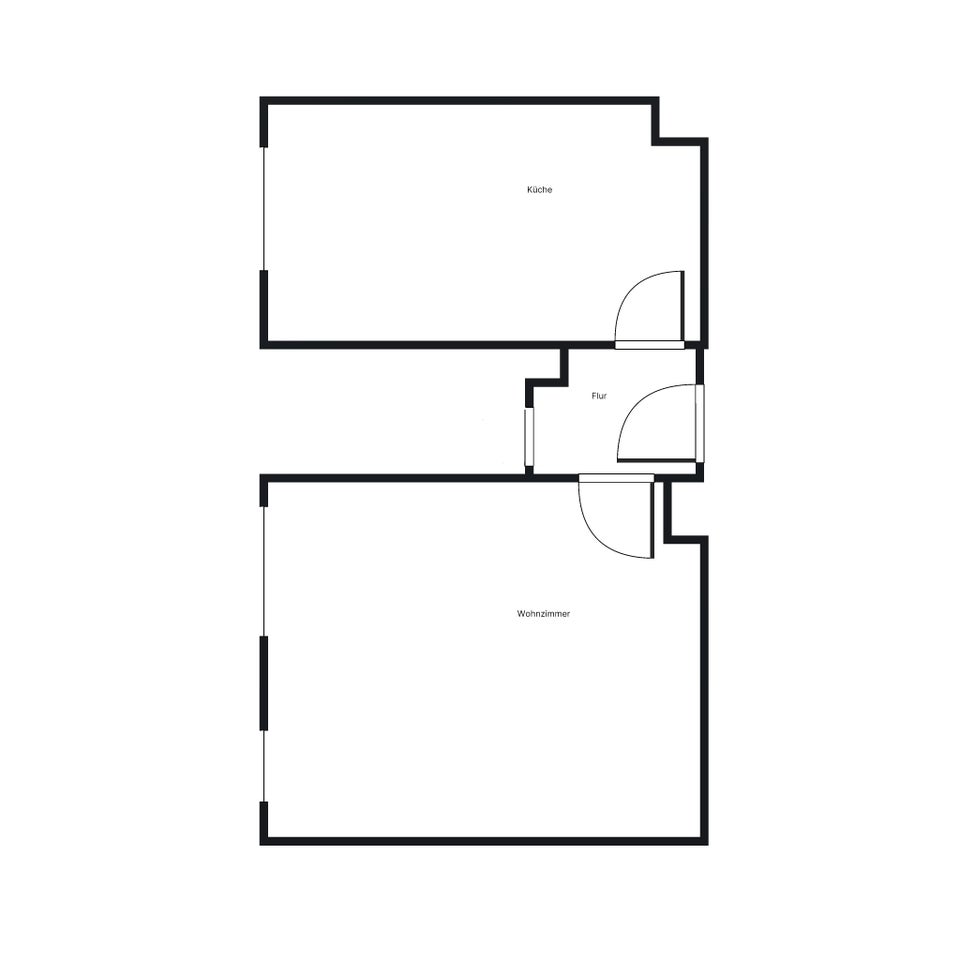 Frisch modernisiert! 1-Zimmer-Single-Wohnung! - Foto 5