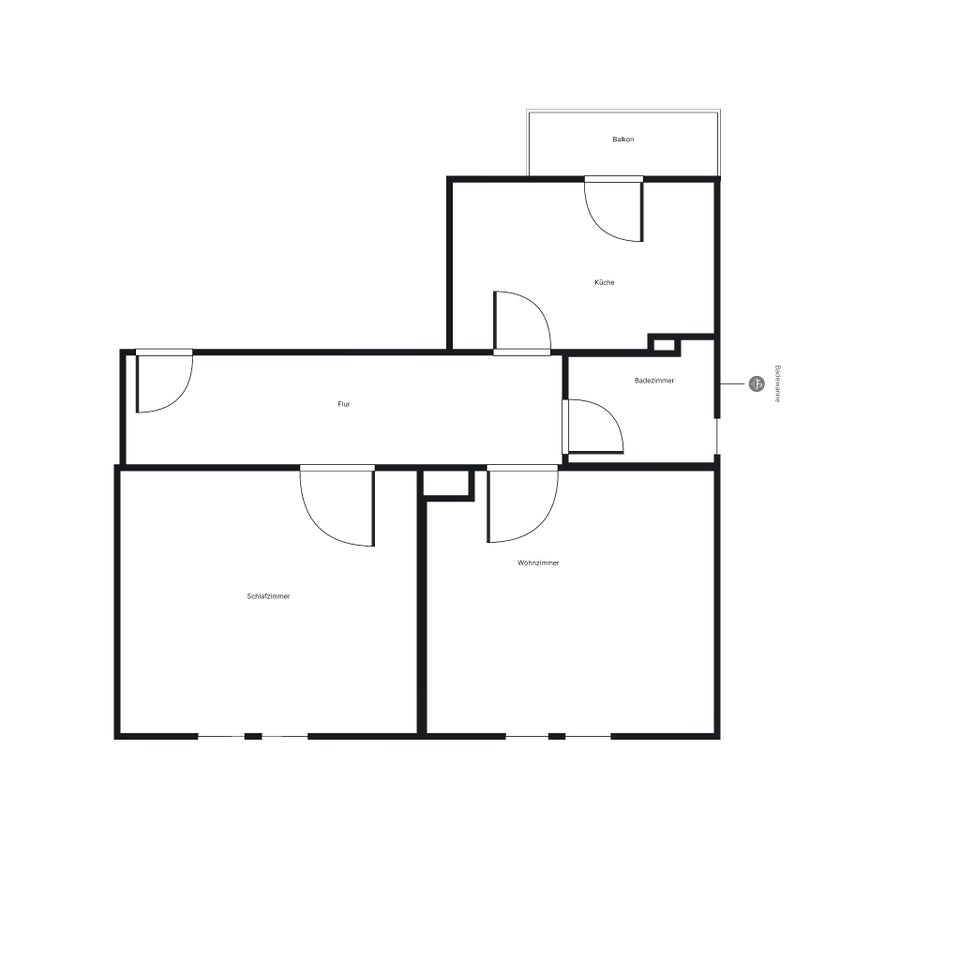 Gelegenheit: praktische 2-Zimmer-Wohnung - Foto 4
