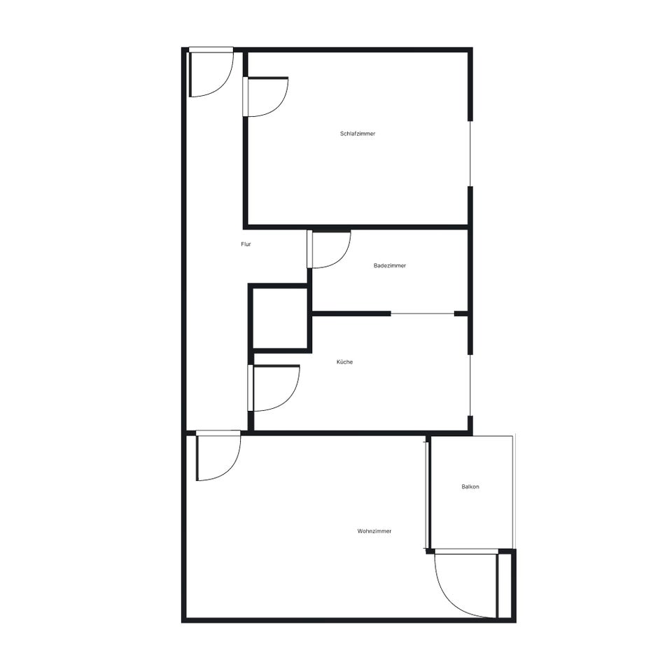 Ab sofort: Zentral gelegene 2-Zimmer-Wohnung mit Balkon - Foto 3