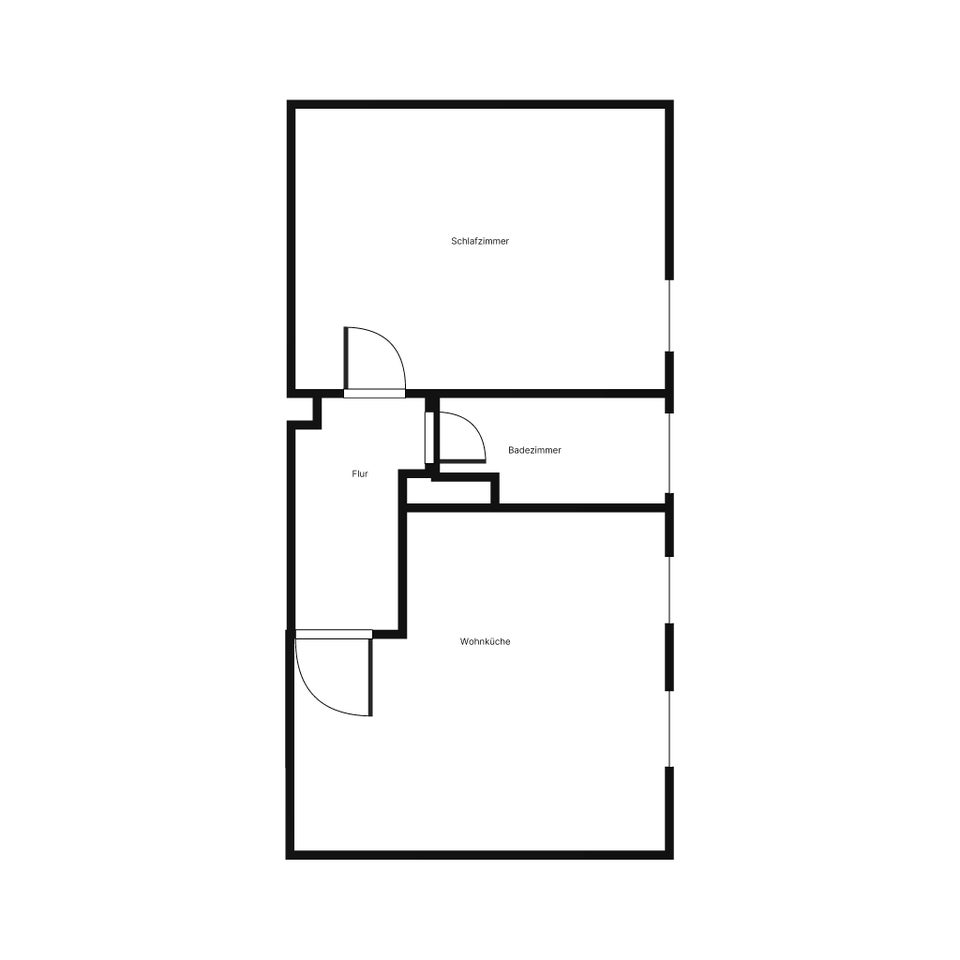 Ansprechendes, individuelles 1-Zimmer-Single-Appartment - Photo 4