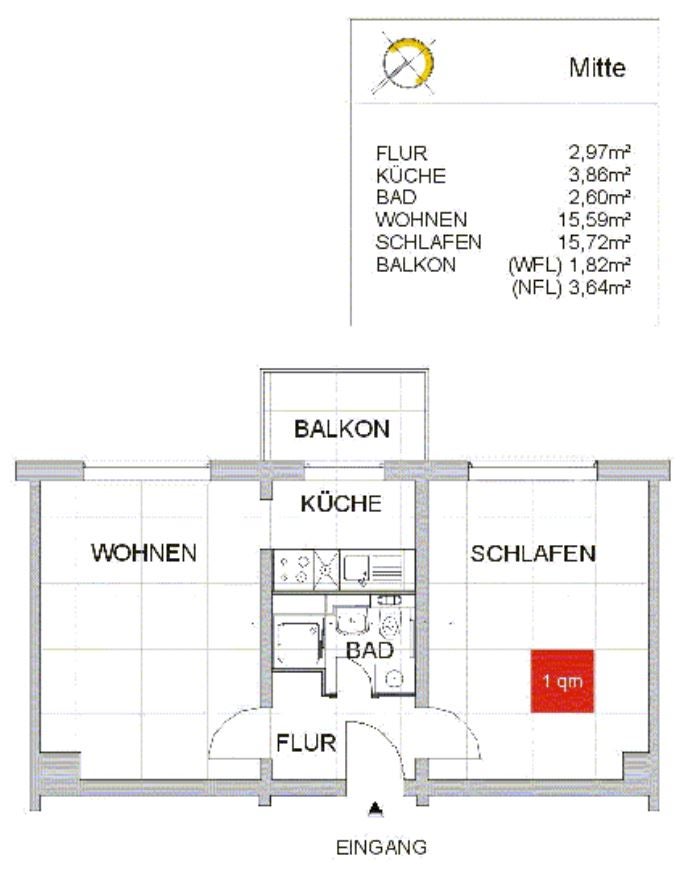 Lust auf Veränderung: günstige 2-Zimmer-Wohnung mit gemütlichem Balkon! - Photo 2