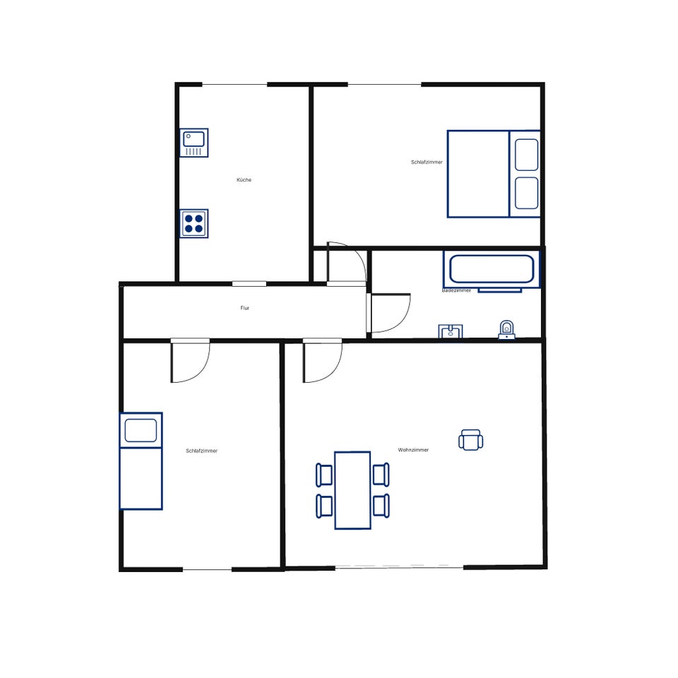 Ansprechende und individuelle 3-Zimmer-Wohnung sucht Mieter - Photo 2