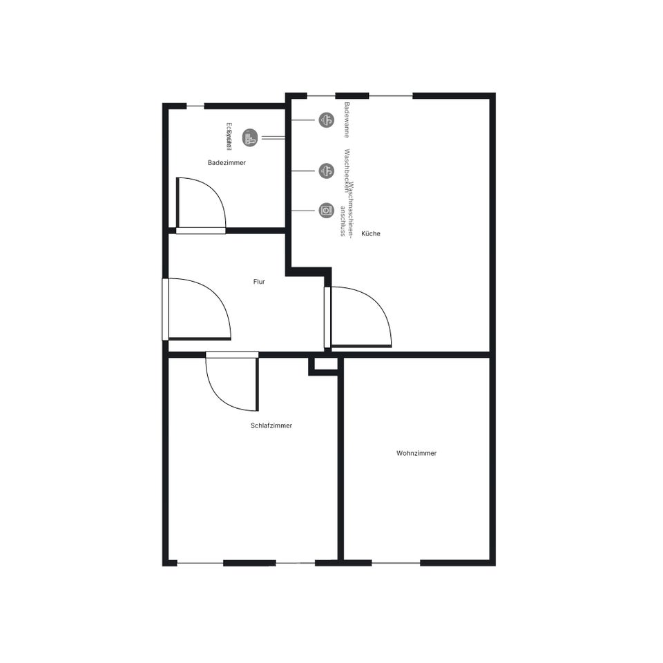 Hier findet jeder seinen Platz: 2-Zimmer-Wohnung - Foto 3