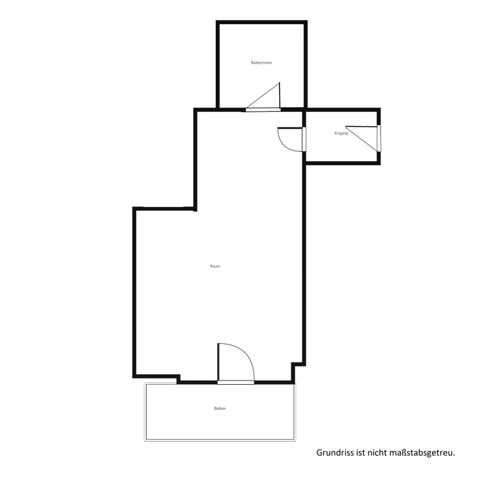1-Zimmerwohnung mit Balkon und Einbauküche - Photo 3