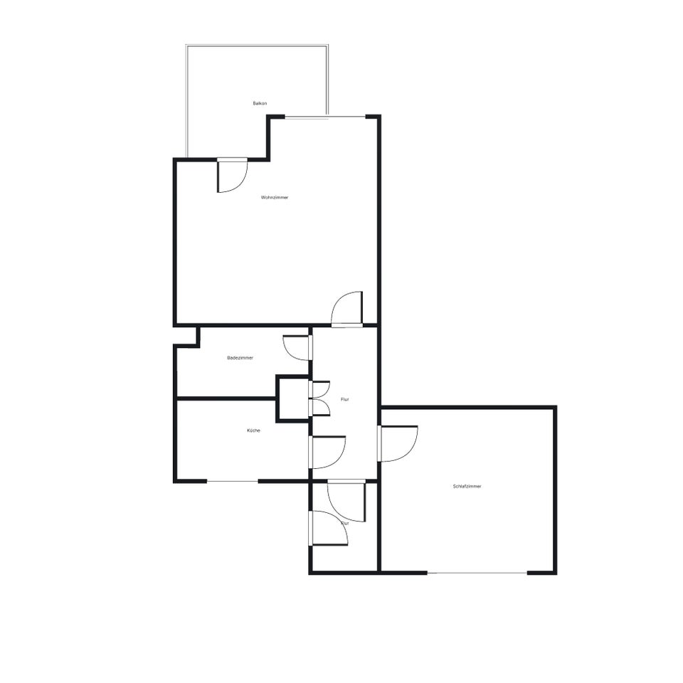 Schicke 2-Zimmer-Wohnung mit großem Balkon - Photo 5