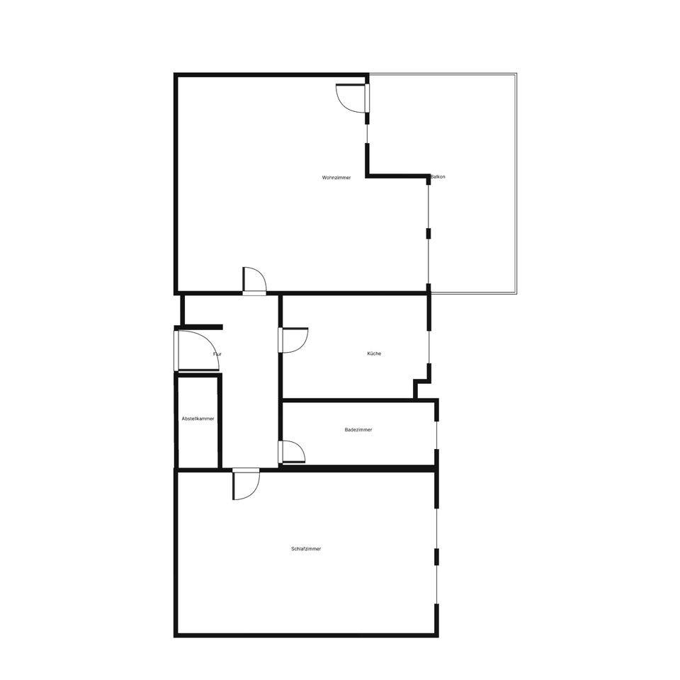 Schöne Wohnung sucht Mieter: 2-Zimmerwohnung mit Balkon! - Foto 3