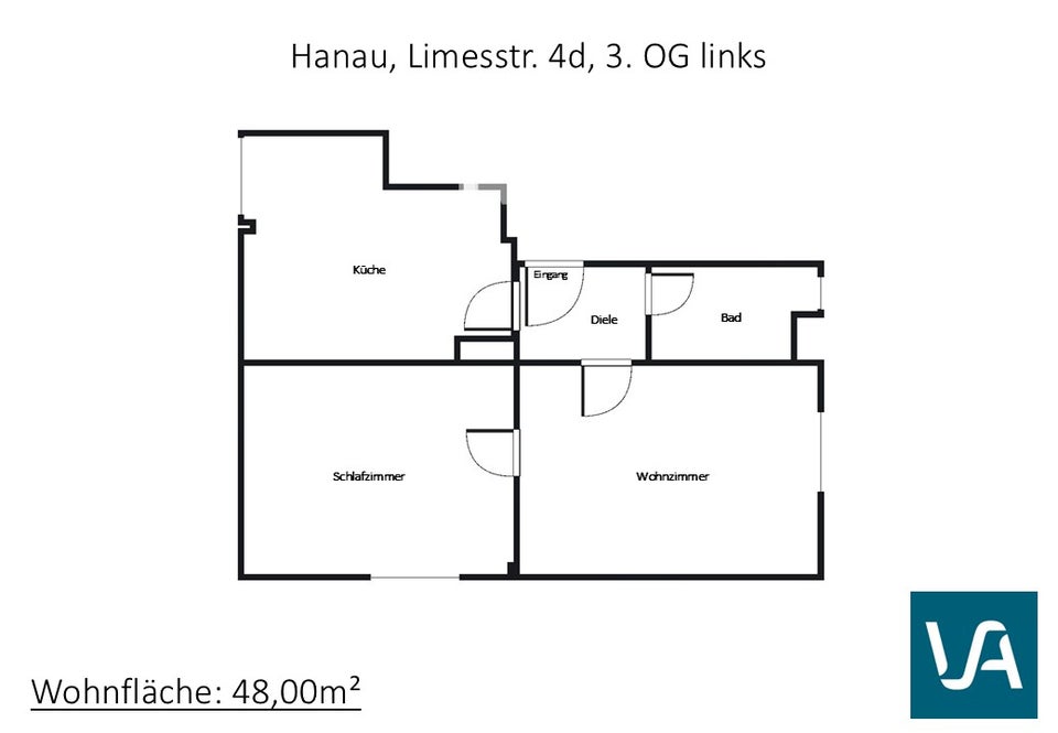 Schöne 2-Zimmer-Wohnung mit Tageslichtbad im Limes-Quartier zu vermieten - Foto 3