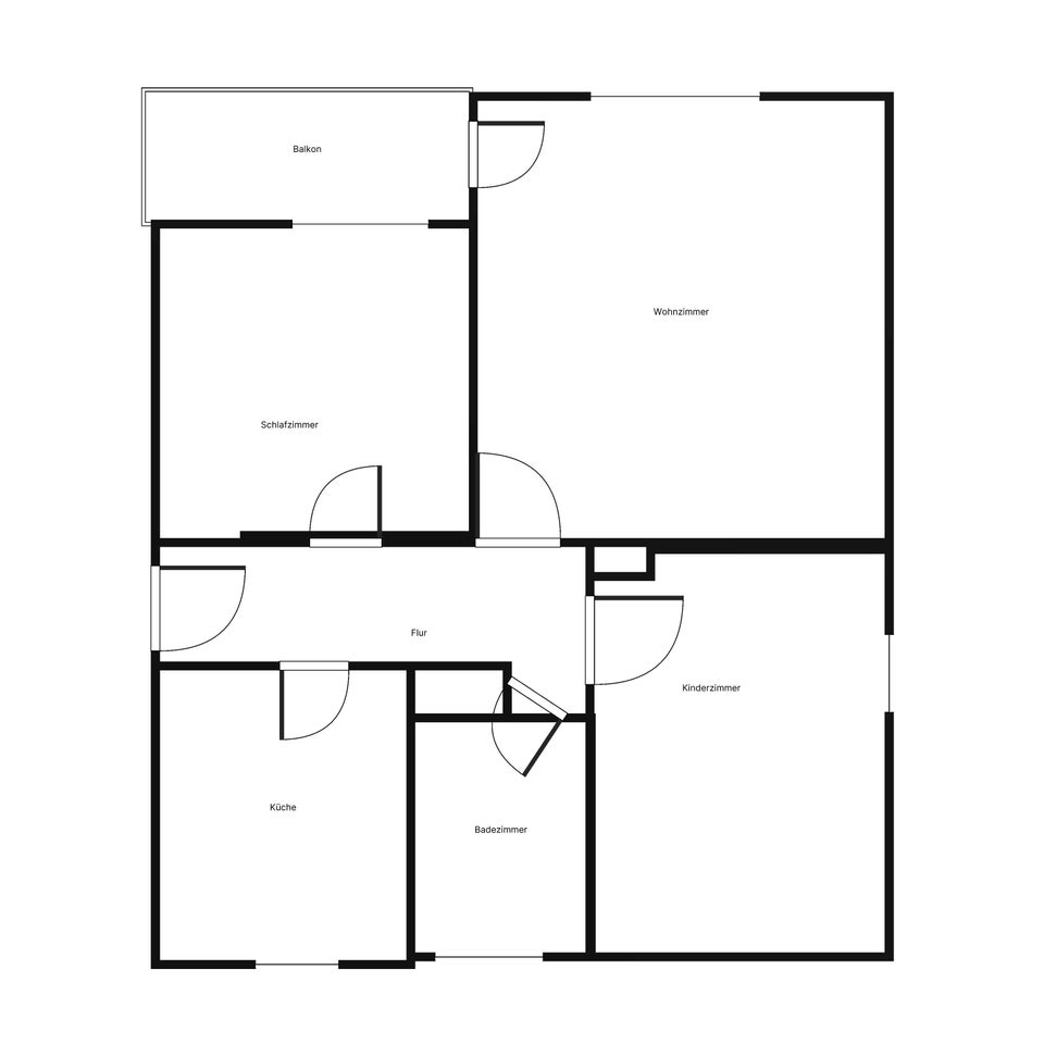 Sanierte 3 Zimmerwohnung mit Balkon - Photo 4