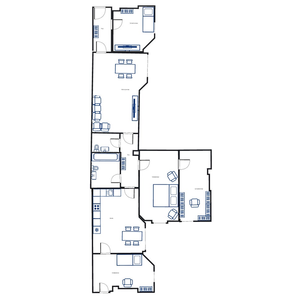 Ihr neues Zuhause: geräumige 5-Zimmer-Wohnung - Photo 1