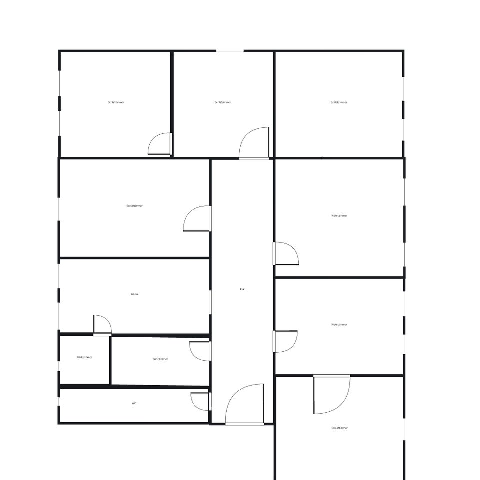 WG Gründung ! Atemberaubende 7 Zimmer Wohnung - Foto 2